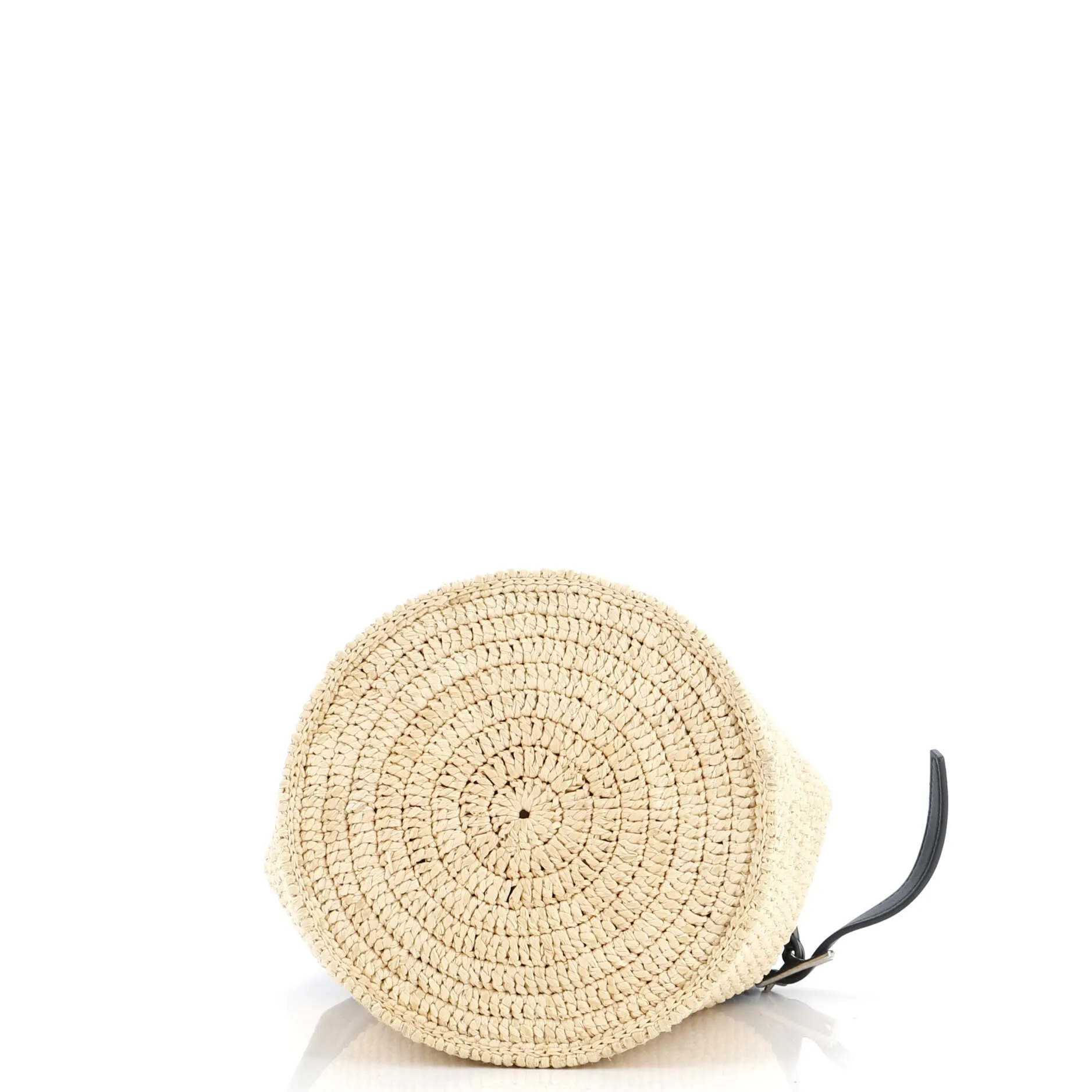Big Bag Bucket Woven Raffia Nano
