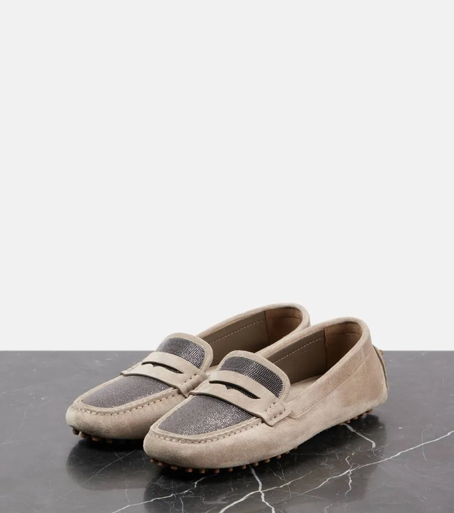 Brunello Cucinelli Suede loafers