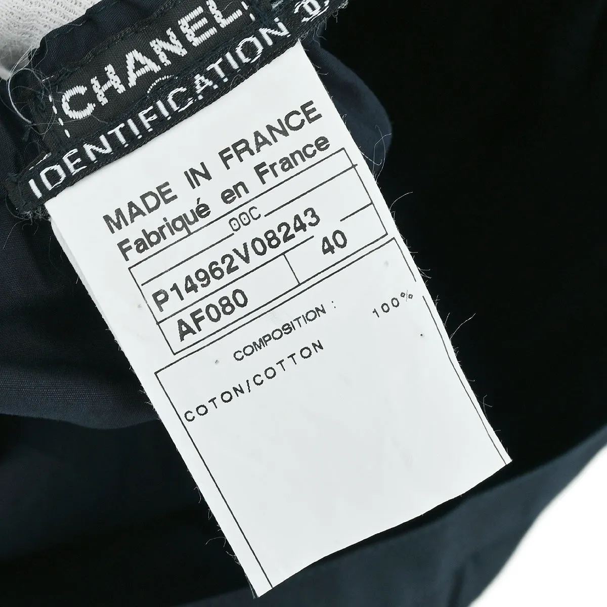 Chanel 2000 Skirt Navy #40