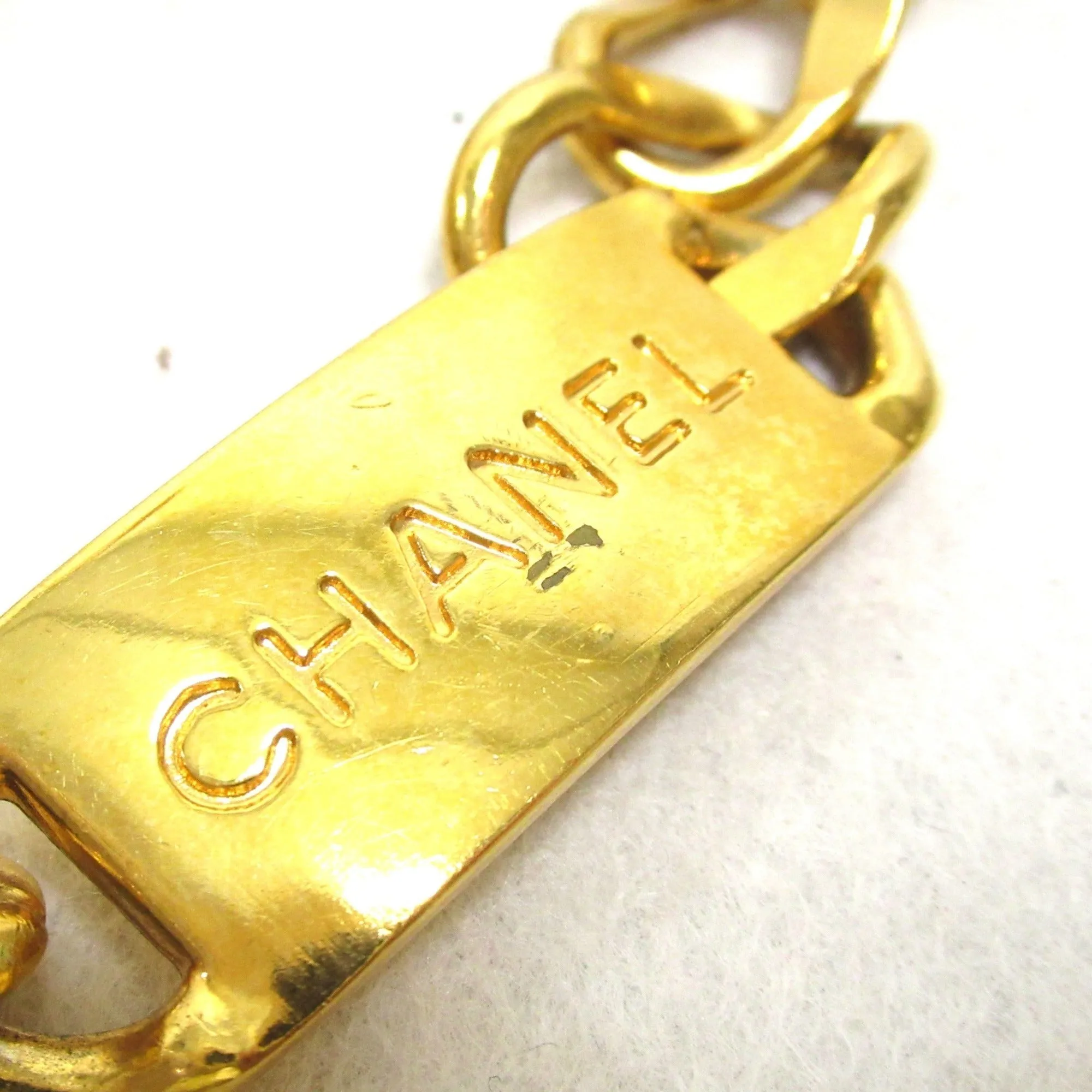 CHANEL Chain belt Gold Gold Plated