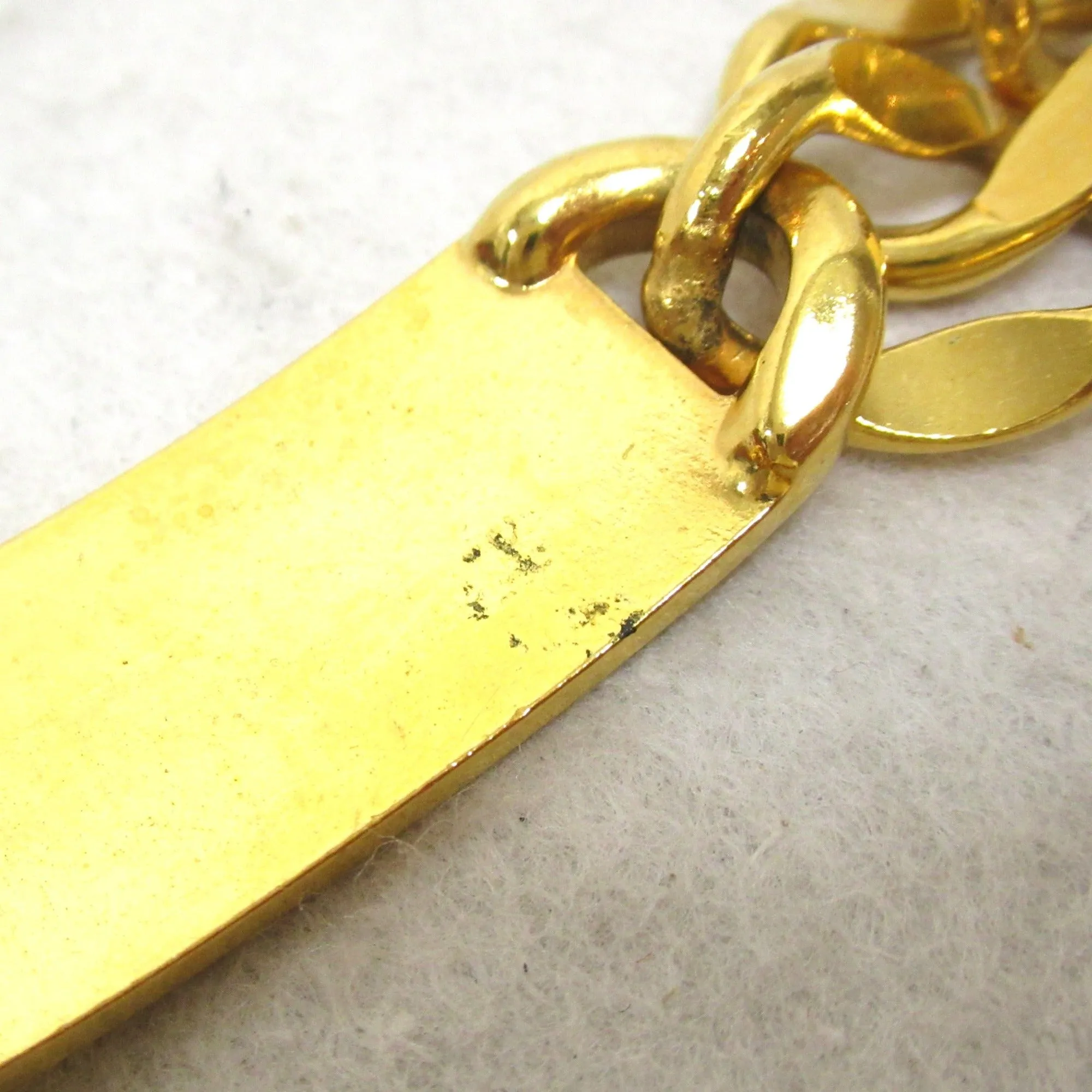 CHANEL Chain belt Gold Gold Plated