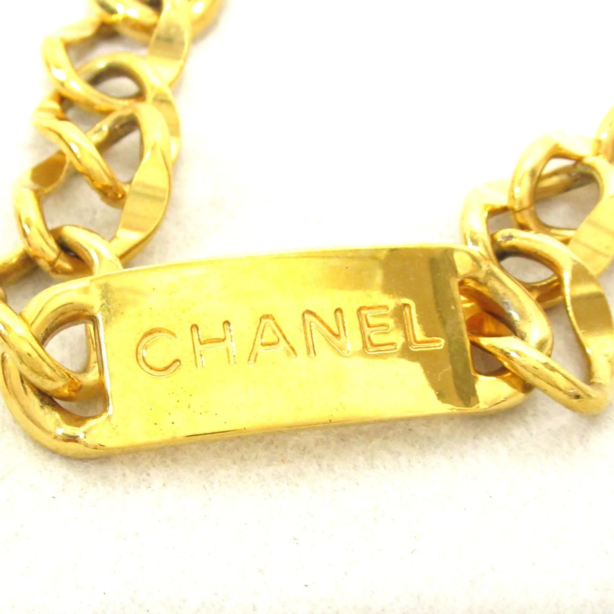 CHANEL Chain belt Gold Gold Plated