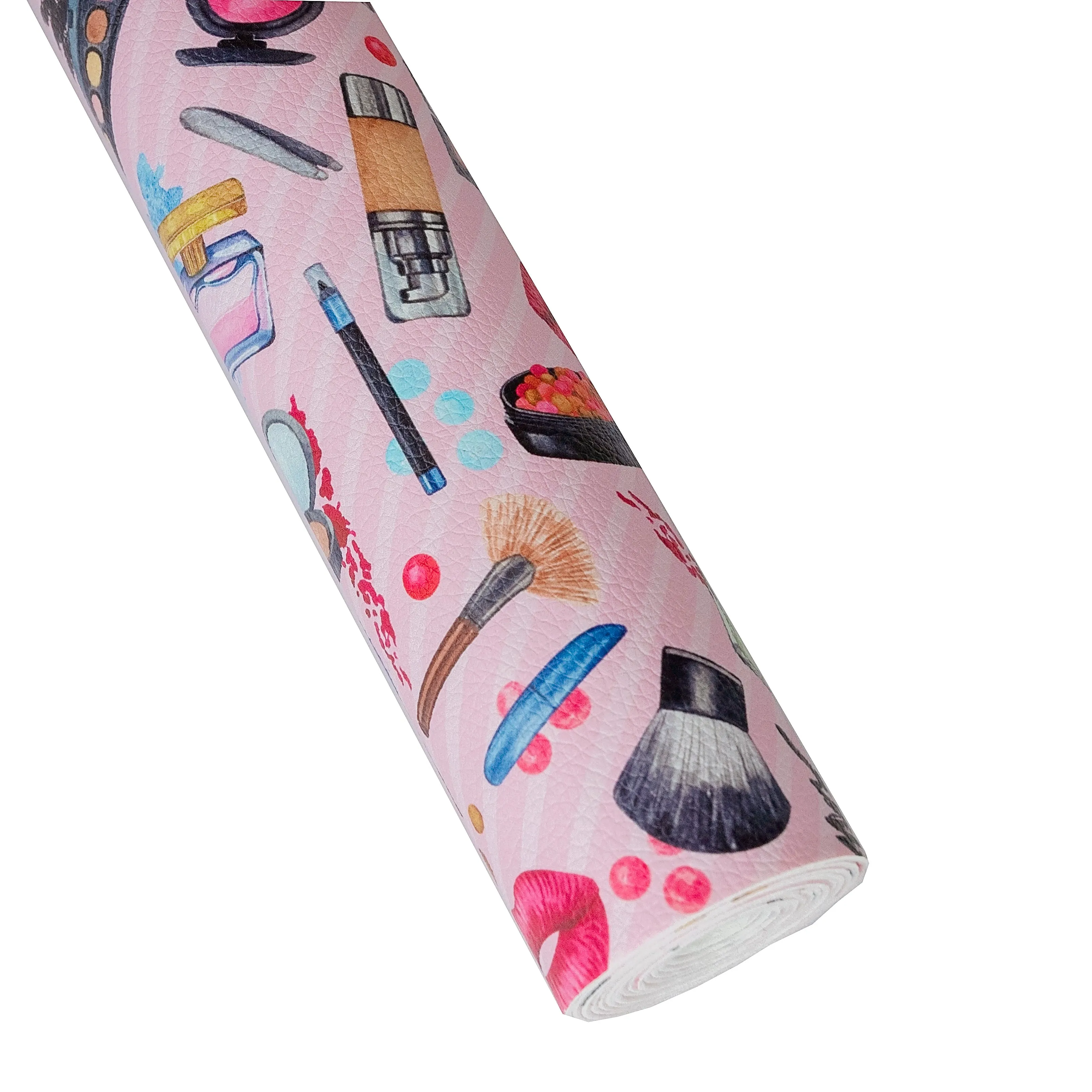 Girly Glam Printed Vinyl 18" x 53" Roll  | Pebble Texture