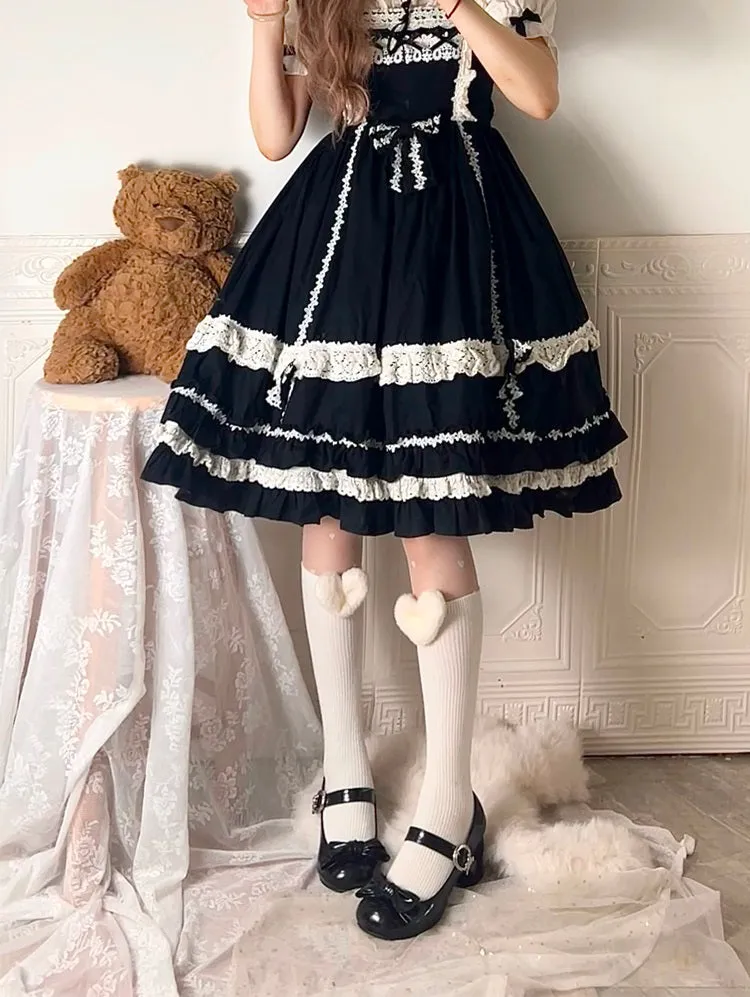 Grapefruit Lolita Bunny Muffin Low Heels High Heels Mary Jane Shoes
