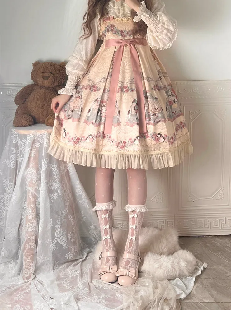 Grapefruit Lolita Bunny Muffin Low Heels High Heels Mary Jane Shoes
