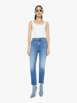 High Waisted Rider Ankle Step Fray- Loafers and Lassos
