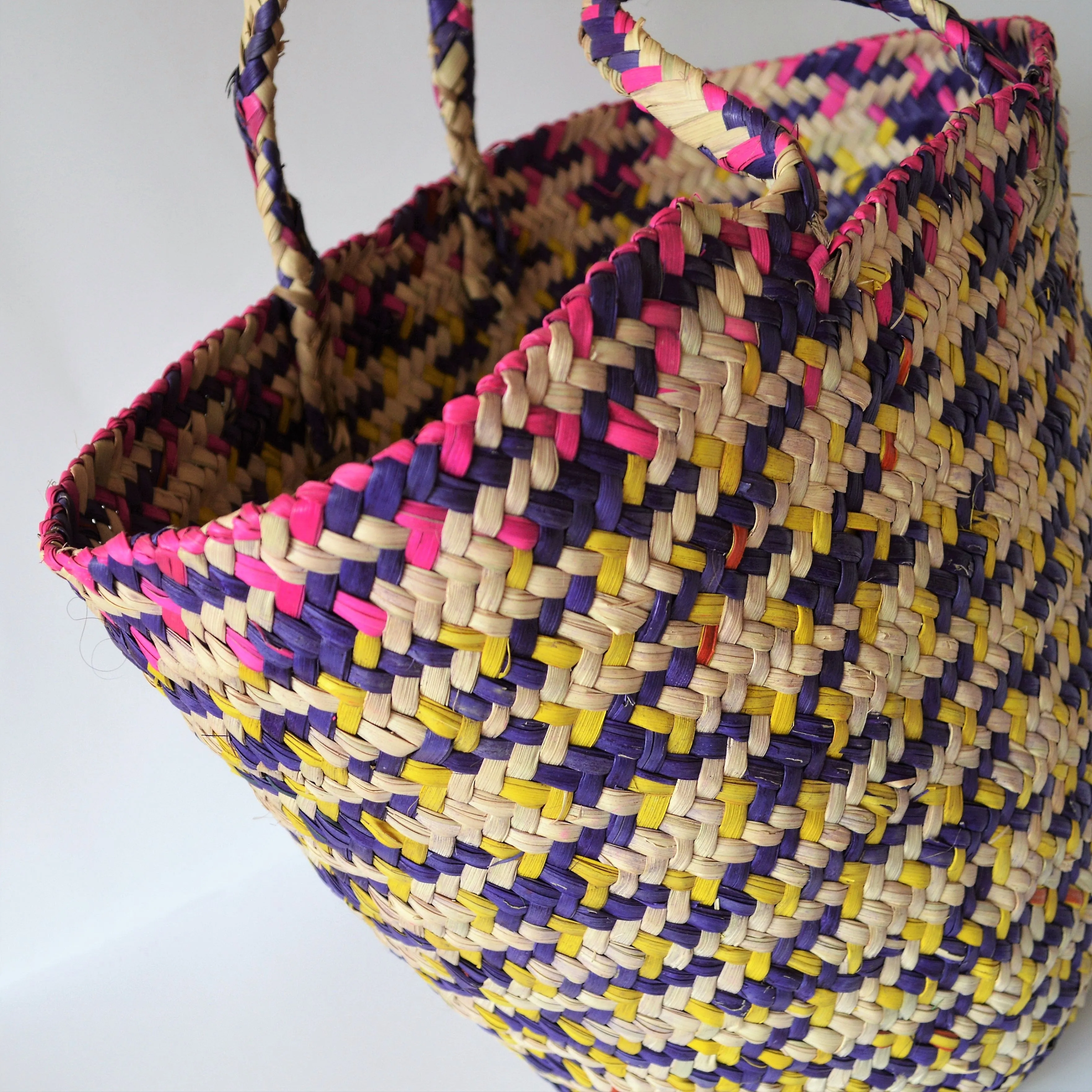 Market bag Nubian style, Fresh market basket