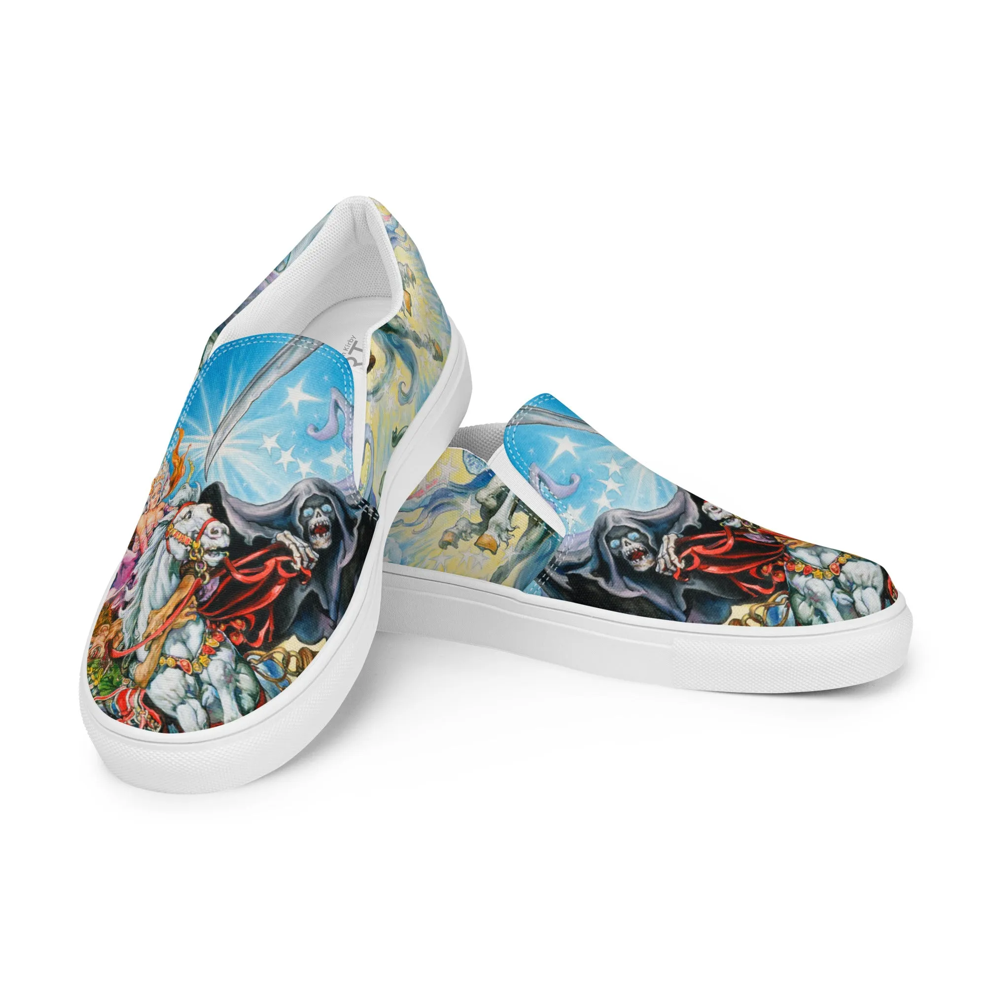 Men’s Mort slip-on canvas shoes *US SIZES SHOWN! USE CHART!