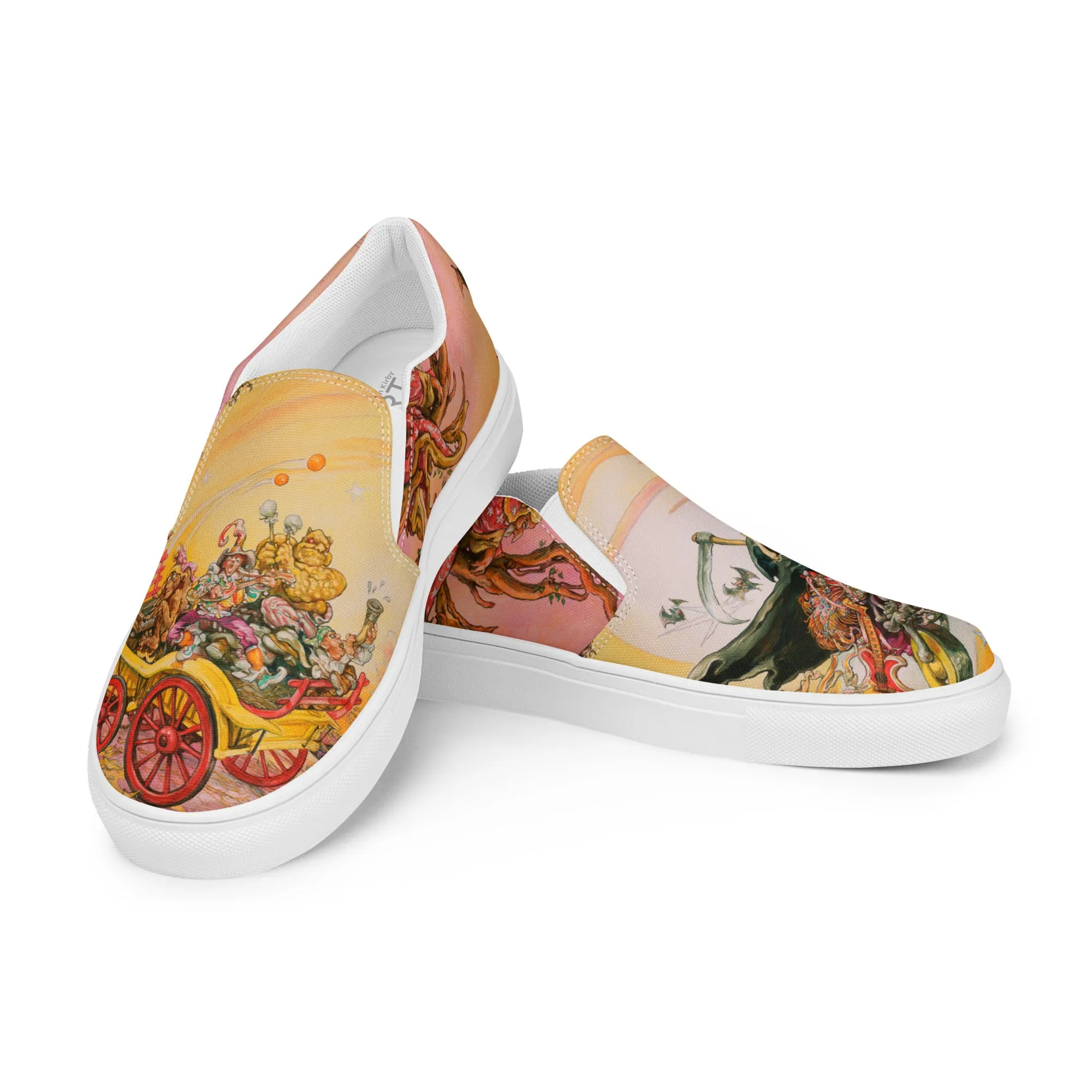 Men’s Soul Music slip-on canvas shoes *US SIZES SHOWN! USE CHART!