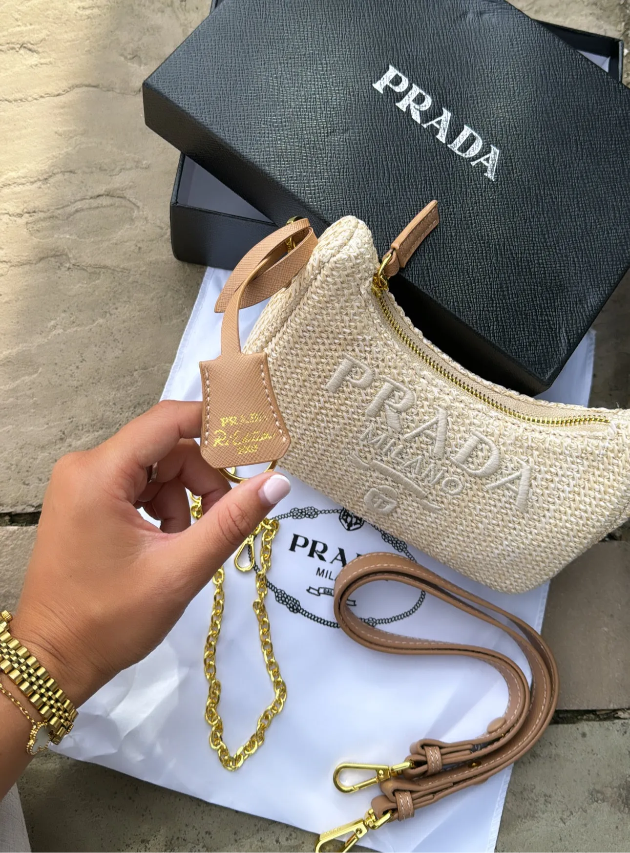 PRDA woven Bag