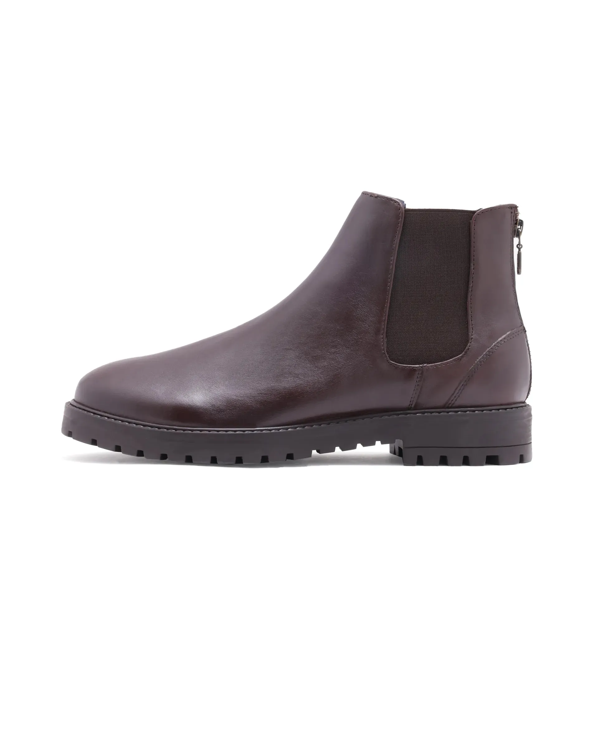 RARE RABBIT MEN'S GUM BROWN SHOES
