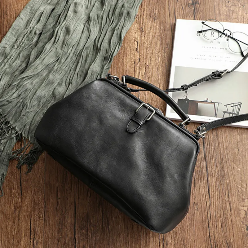Retro Handmade Real Leather Handbag
