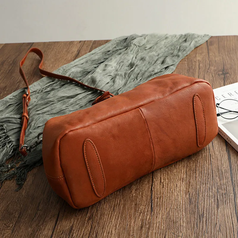 Retro Handmade Real Leather Handbag