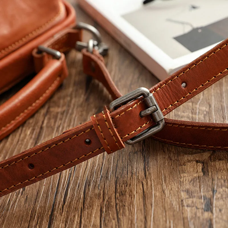 Retro Handmade Real Leather Handbag