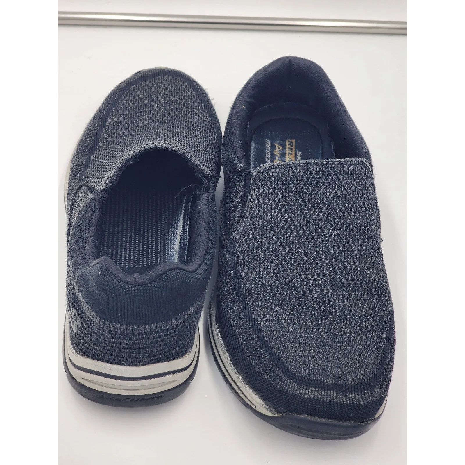 Skechers Shoes Men 11 Air Cool Memory Foam Slip On Walking Expected Gomel 65086