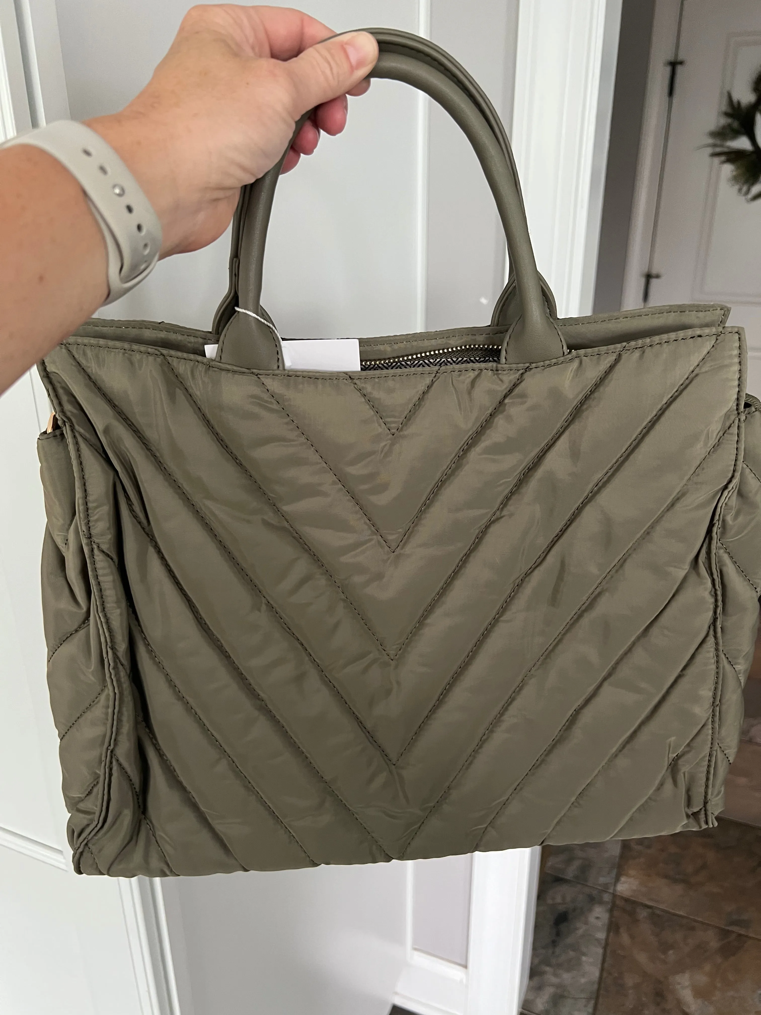 Taylor woven tote