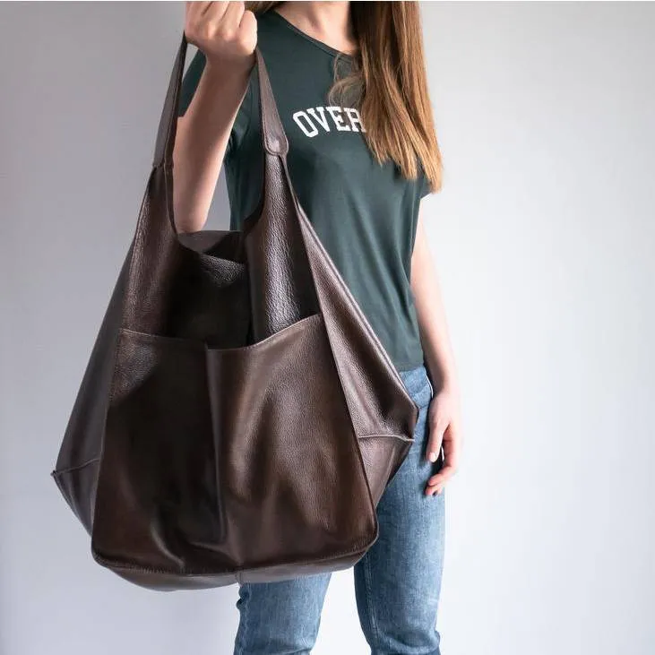 Vintage Oversized Tote Bag