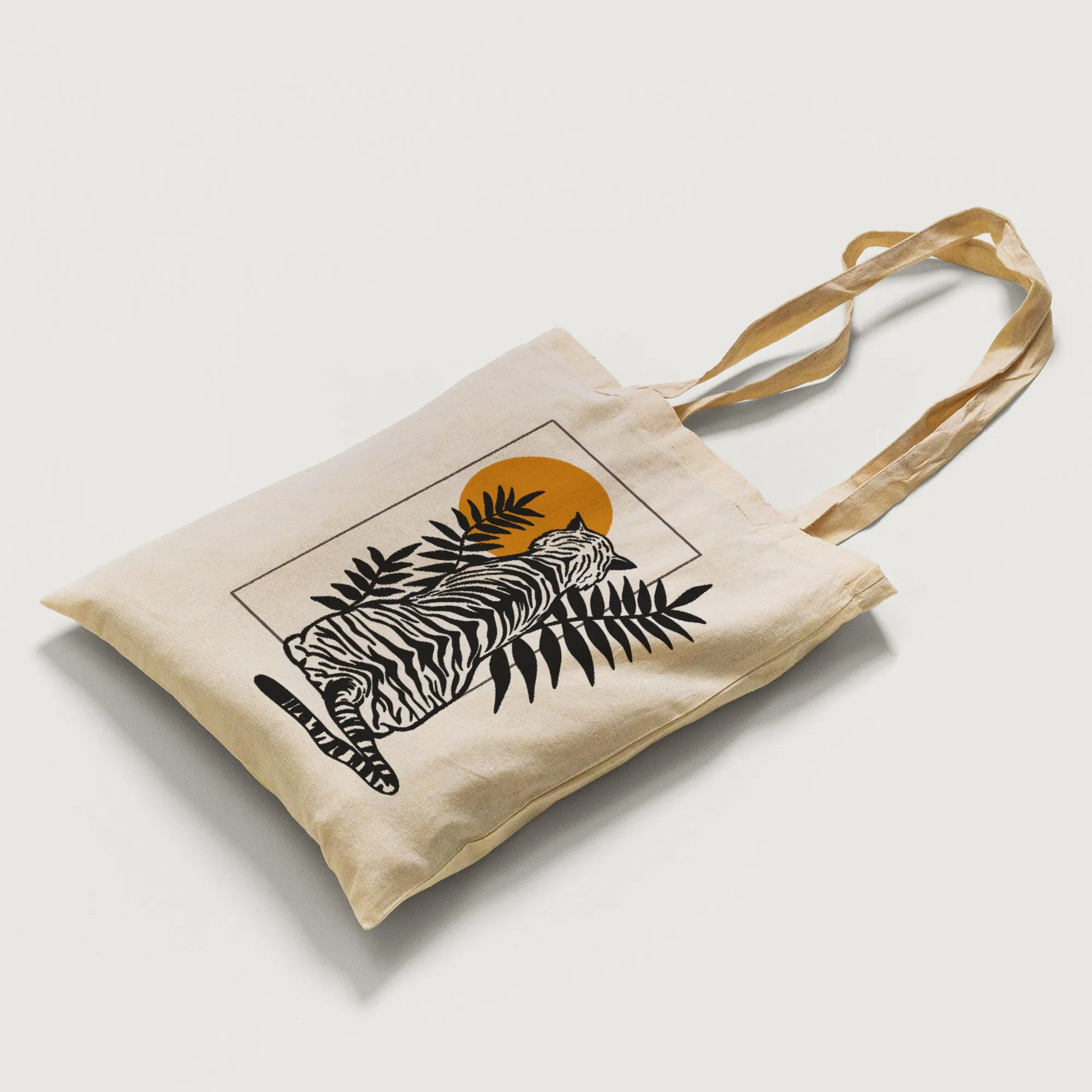 Vintage Tiger Tote Bag