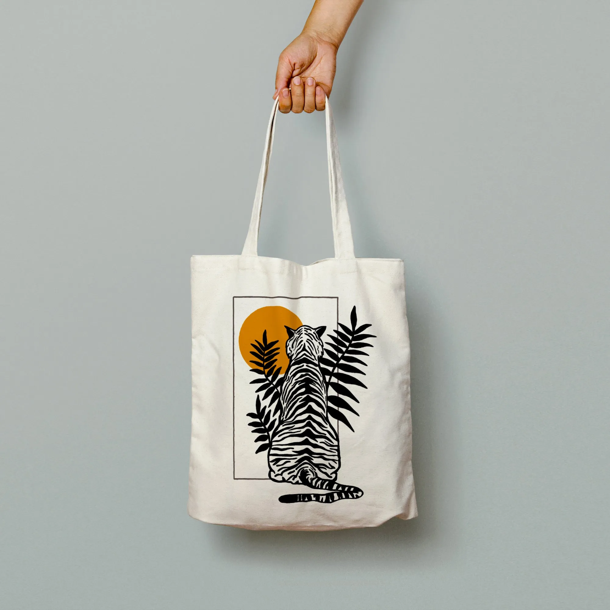 Vintage Tiger Tote Bag