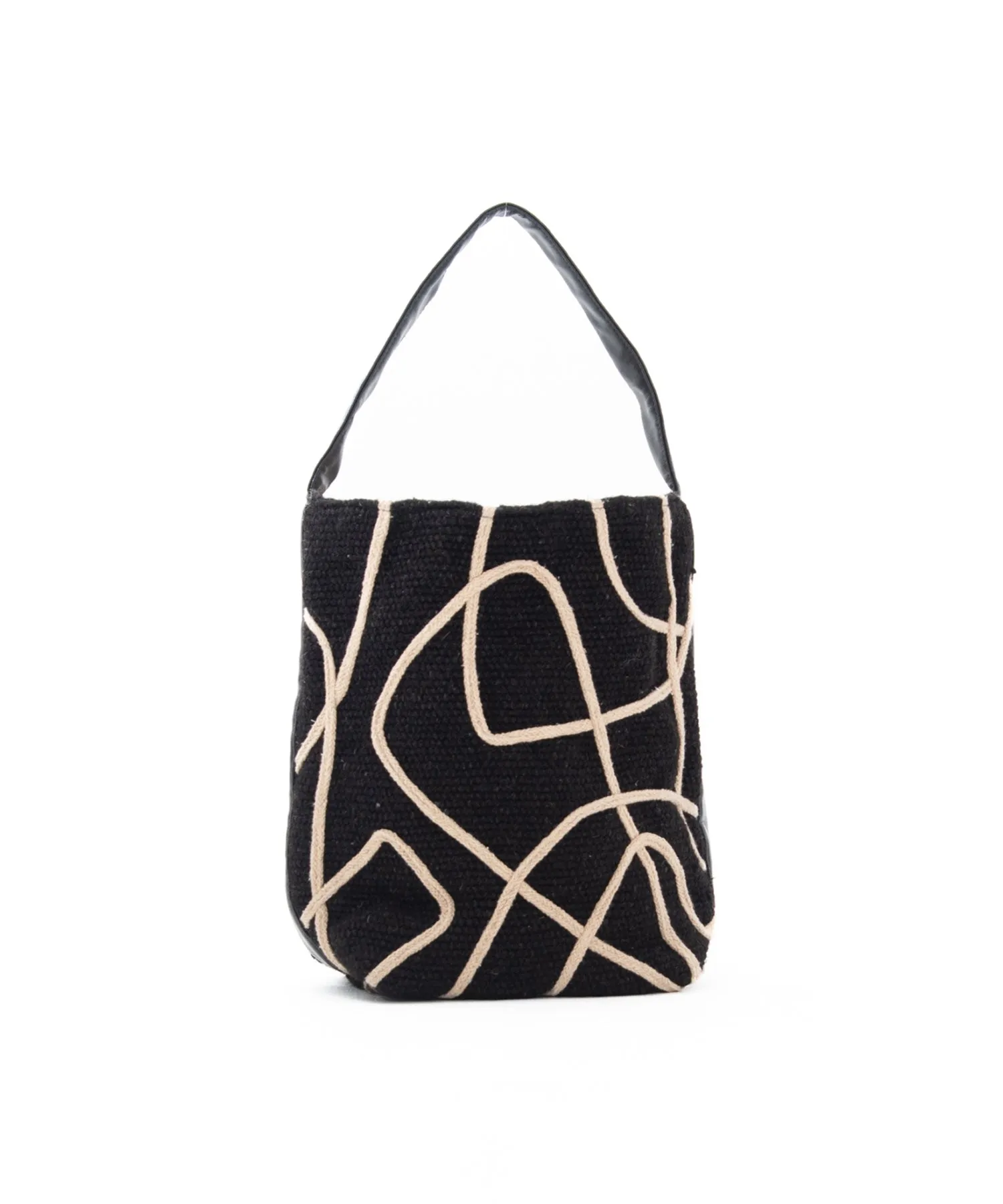 【WOMEN】beej Tape line woven bag
