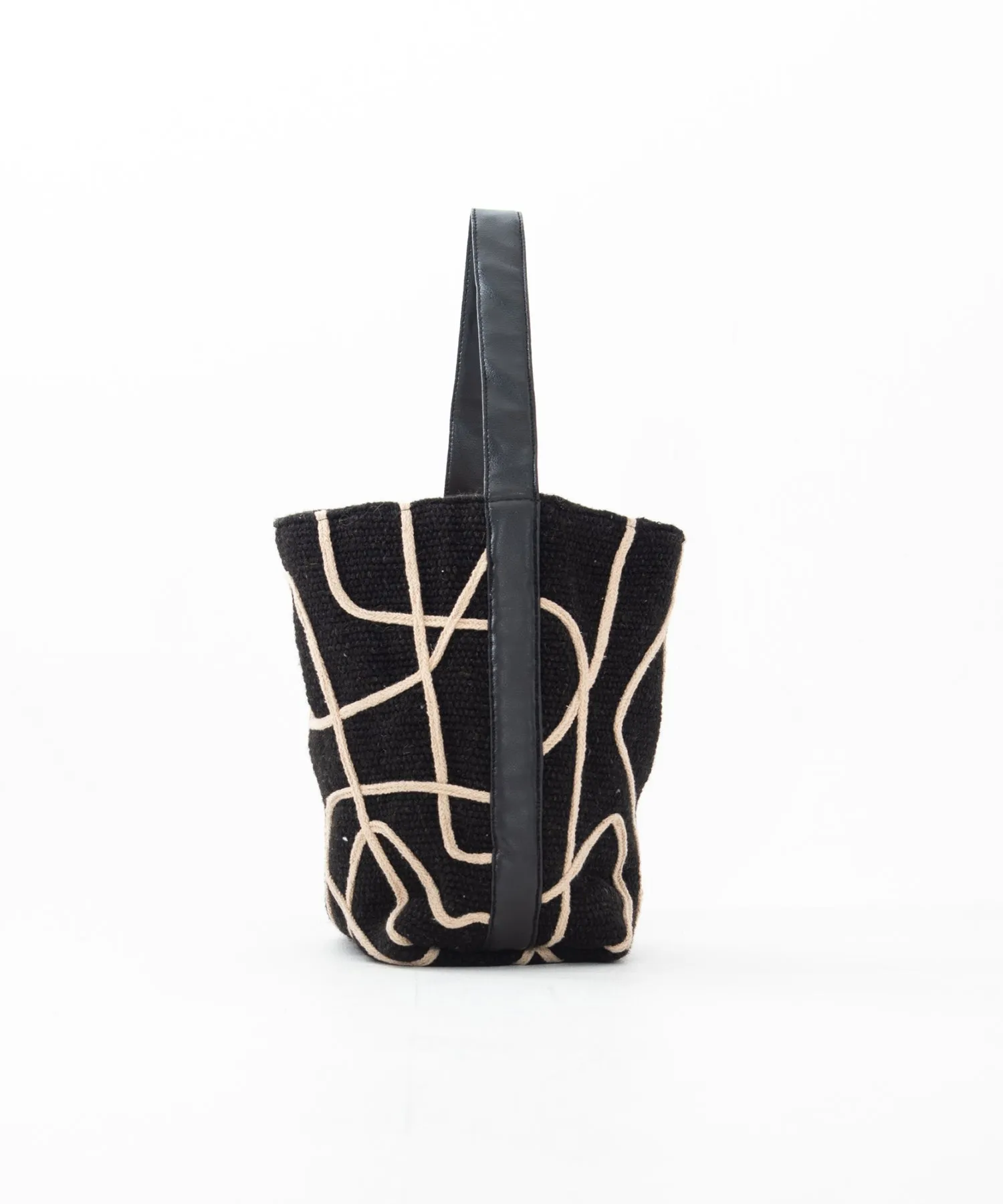 【WOMEN】beej Tape line woven bag