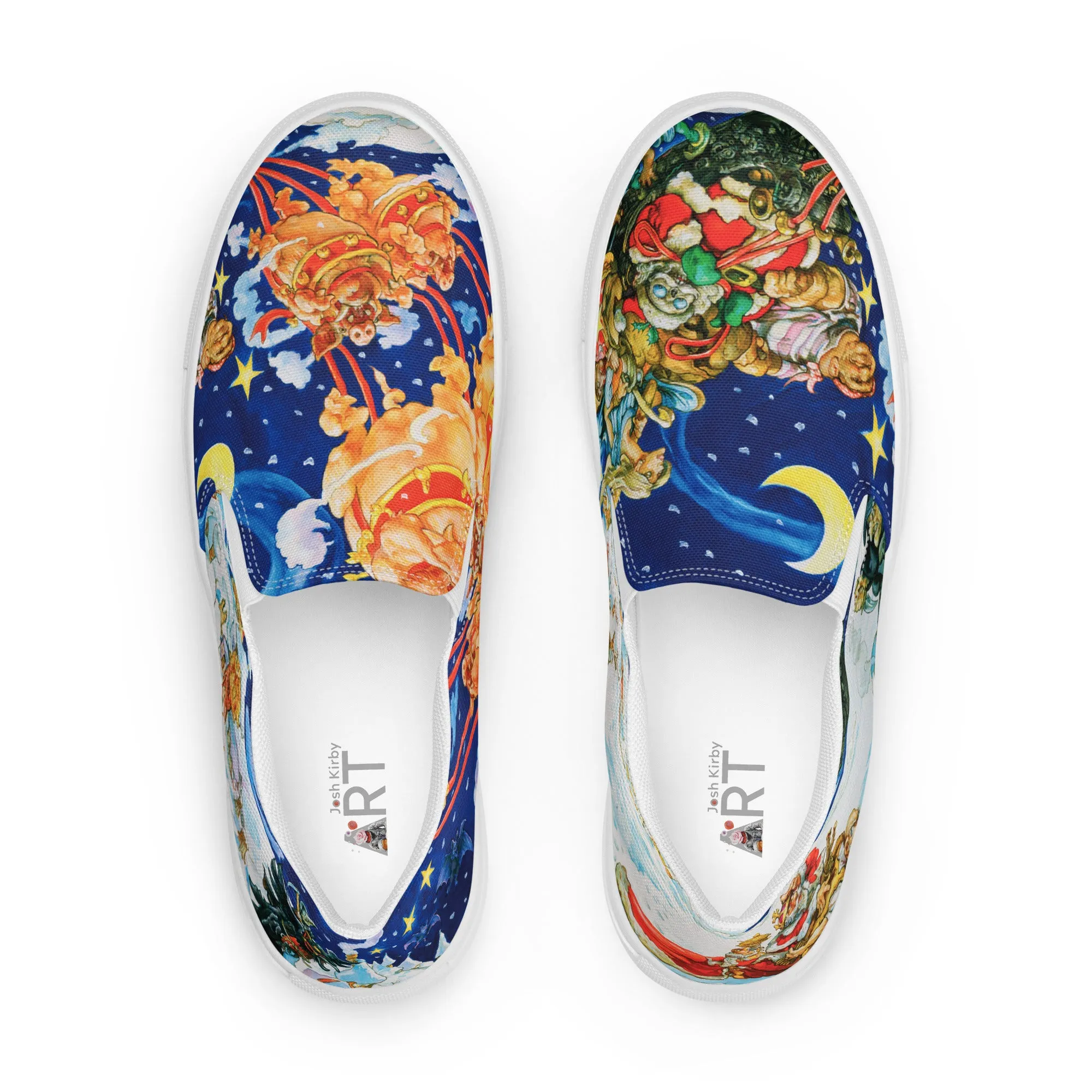 Women’s Hogfather slip-on canvas shoes *US SIZES SHOWN! USE CHART!