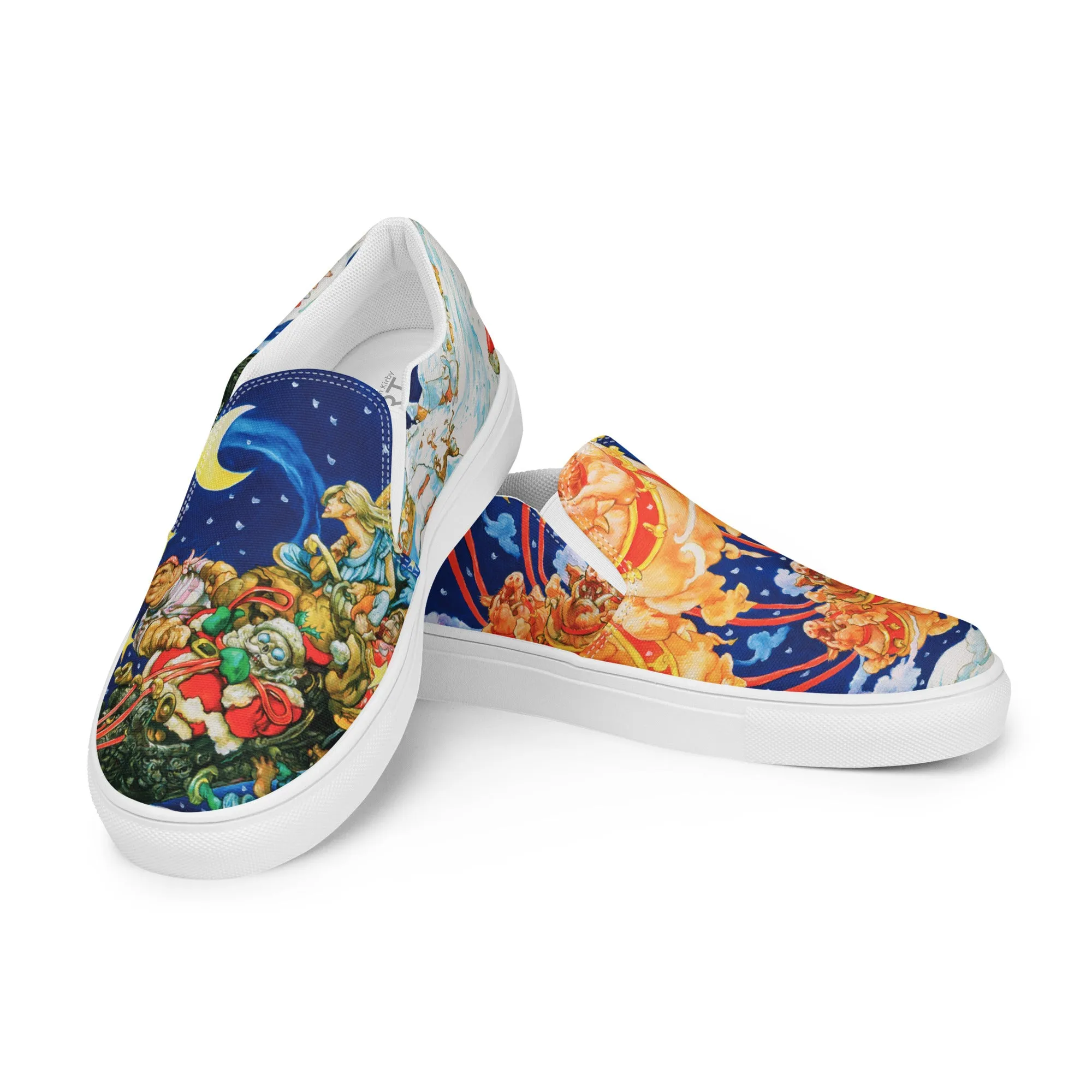 Women’s Hogfather slip-on canvas shoes *US SIZES SHOWN! USE CHART!